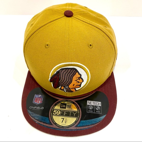 New Era Wa Redskins Old Logo Hat 